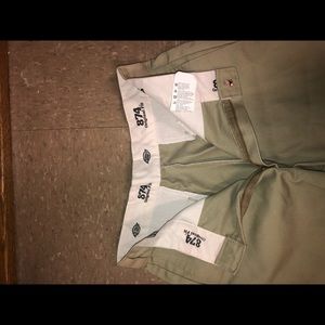 Tan Dickies pants